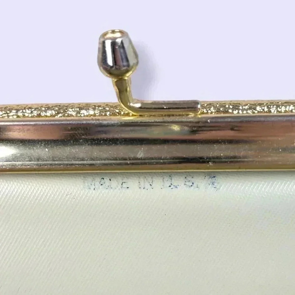 Vintage Golden Convertible Evening Clutch - Picture 6 of 8